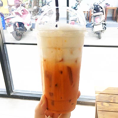 cafe waan thai milk tea